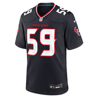 Houston Texans Aiden Fisher Navy jersey – view 4