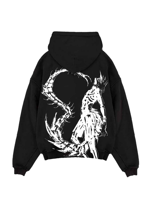 Black hoodie with Ken Kaneki Tokyo Ghoul Rageborn Ghoul graphic – photo 1