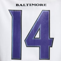 Baltimore Ravens Kyle Hamilton White jersey – view 4