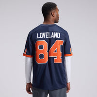 Chicago Bears Colston Loveland Nike Navy 2026 Rivalries Collection Printed Limited Jersey
