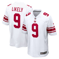 New York Giants Isaiah Likely White jersey – view 1
