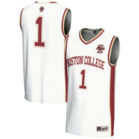 #1 Boston College Eagles GameDay Greats Lightweight Basketball Jersey - White