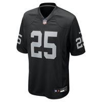 Las Vegas Raiders Fred Biletnikoff Nike Black Game Retired Player Jersey