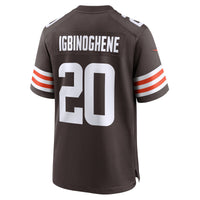 Cleveland Browns Noah Igbinoghene Brown jersey – view 5