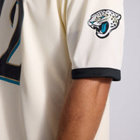 Jacksonville Jaguars Travis Hunter Nike Natural 2026 Rivalries Collection Game Jersey