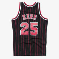 Chicago Bulls Mitchell & Ness Steve Kerr 95-96 Swingman Authentic Jersey - Black