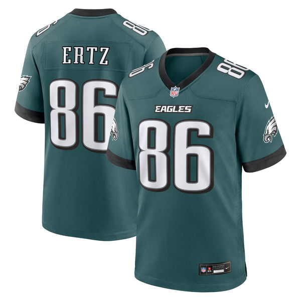 Philadelphia Eagles Zach Ertz Nike Midnight Green Team Game Jersey
