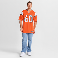 Denver Broncos Luke Wattenberg Nike Orange Team Game Jersey