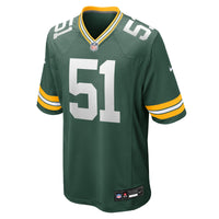 Green Bay Packers Dani Dennis-Sutton Green jersey – view 4