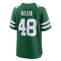New York Jets Jaden Keller Green jersey – view 5