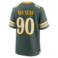 Green Bay Packers Lukas Van Ness Nike Green 2026 Rivalries Collection Game Jersey