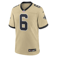 New Orleans Saints Tyler Shough Gold jersey – view 2