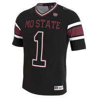 Missouri State University Bears GameDay Greats Lightweight Collegiate Football Blackout Fashion Jersey - Black