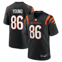 Cincinnati Bengals Colbie Young Nike Black Team Game Jersey