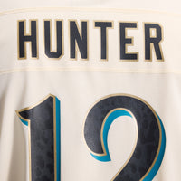 Jacksonville Jaguars Travis Hunter Nike Natural 2026 Rivalries Collection Game Jersey