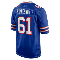 Buffalo Bills Sincere Haynesworth Nike Royal Team Game Jersey