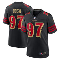 San Francisco 49ers Nick Bosa Black jersey – view 1