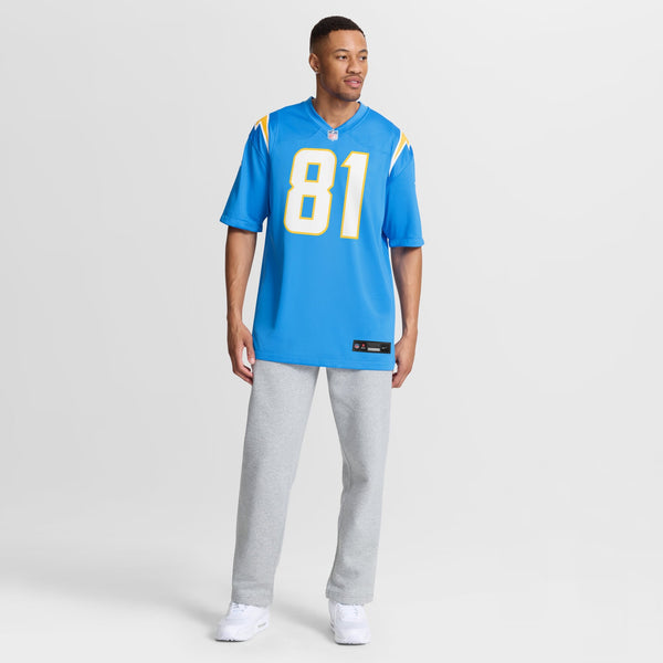 Los Angeles Chargers Patrick Herbert Nike Powder Blue Team Game Jersey