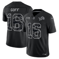 Detroit Lions Jared Goff Black jersey – view 1