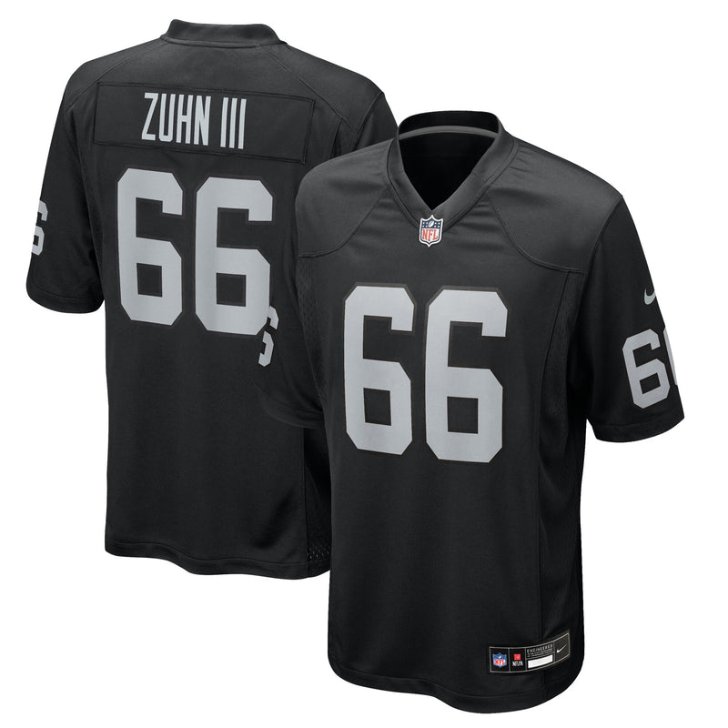 Las Vegas Raiders Trey Zuhn III Black jersey – view 1