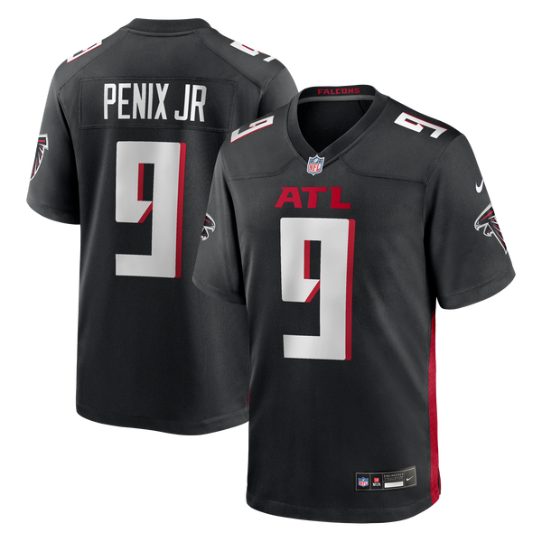 Atlanta Falcons Michael Penix Jr. Nike Black Player Game Jersey