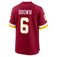 Washington Commanders Dyami Brown Burgundy jersey – view 3