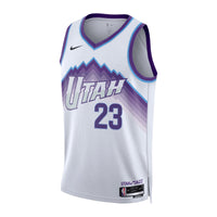 Utah Jazz Lauri Markkanen - White jersey – view 3