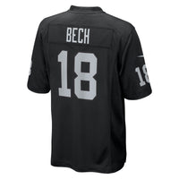Las Vegas Raiders Jack Bech Black jersey – view 3