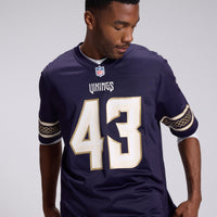 Minnesota Vikings Andrew Van Ginkel Nike Purple 2026 Rivalries Collection Game Jersey