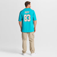 Miami Dolphins Caleb Murphy Aqua jersey – view 3