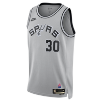 San Antonio Spurs Julian Champagnie - Silver jersey – view 3
