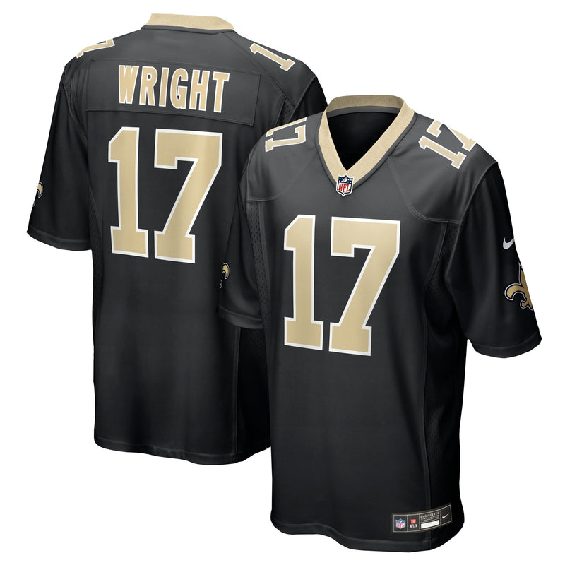 New Orleans Saints Ryan Wright Black jersey – view 1