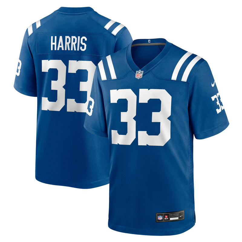 Indianapolis Colts Kenneth Harris Royal jersey – view 1