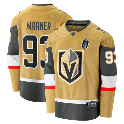 Vegas Golden Knights Mitch Marner Fanatics Gold 2026 Stanley Cup Final Breakaway Jersey