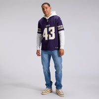 Minnesota Vikings Andrew Van Ginkel Nike Purple 2026 Rivalries Collection Printed Limited Jersey
