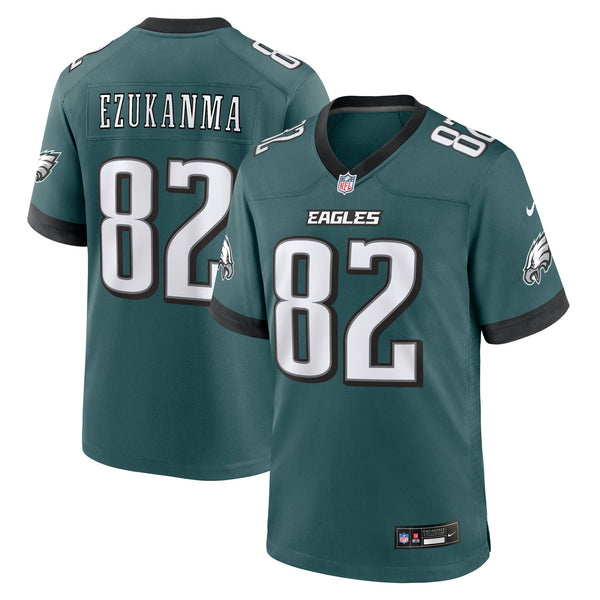 Philadelphia Eagles Erik Ezukanma Nike Midnight Green Team Game Jersey