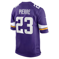 Minnesota Vikings James Pierre Nike Purple Team Game Jersey