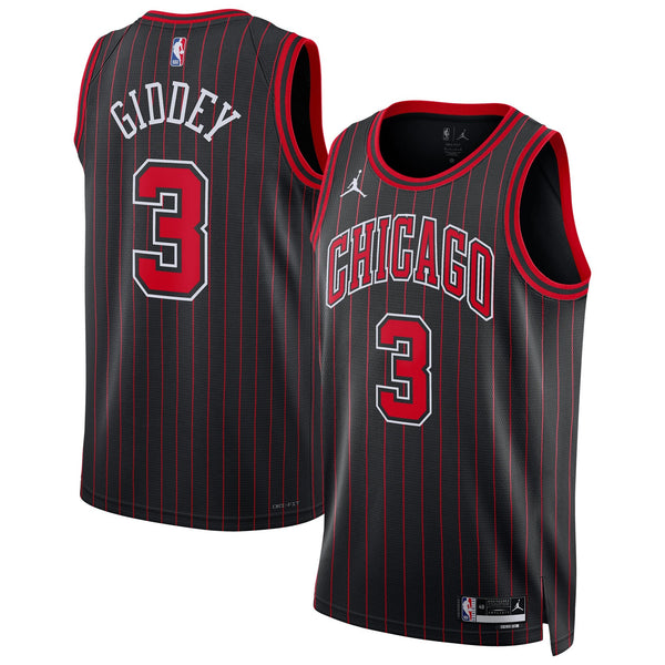 Chicago Bulls Nike Replica Statement Swingman Jersey - Josh Giddey -