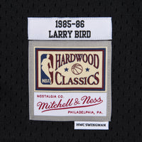 Boston Celtics Mitchell & Ness Larry Bird 1985 Reload Swingman Authentic Jersey - Black