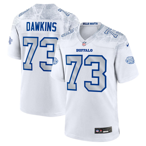 Buffalo Bills Dion Dawkins Nike White Rivalries Collection Game Jersey