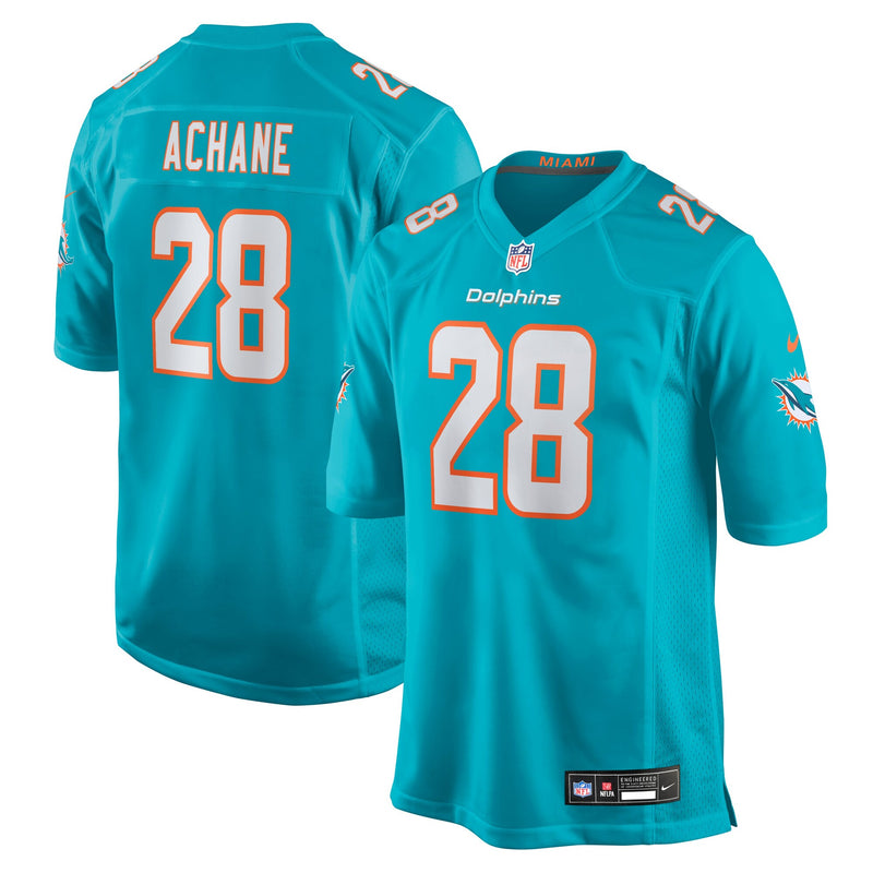 Miami Dolphins De’Von Achane Aqua jersey – view 1