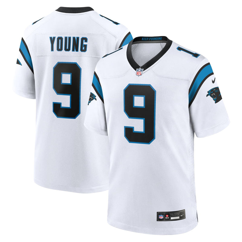 Carolina Panthers Bryce Young White jersey – view 1