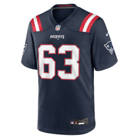 New England Patriots Jake Kubas Navy jersey – view 4