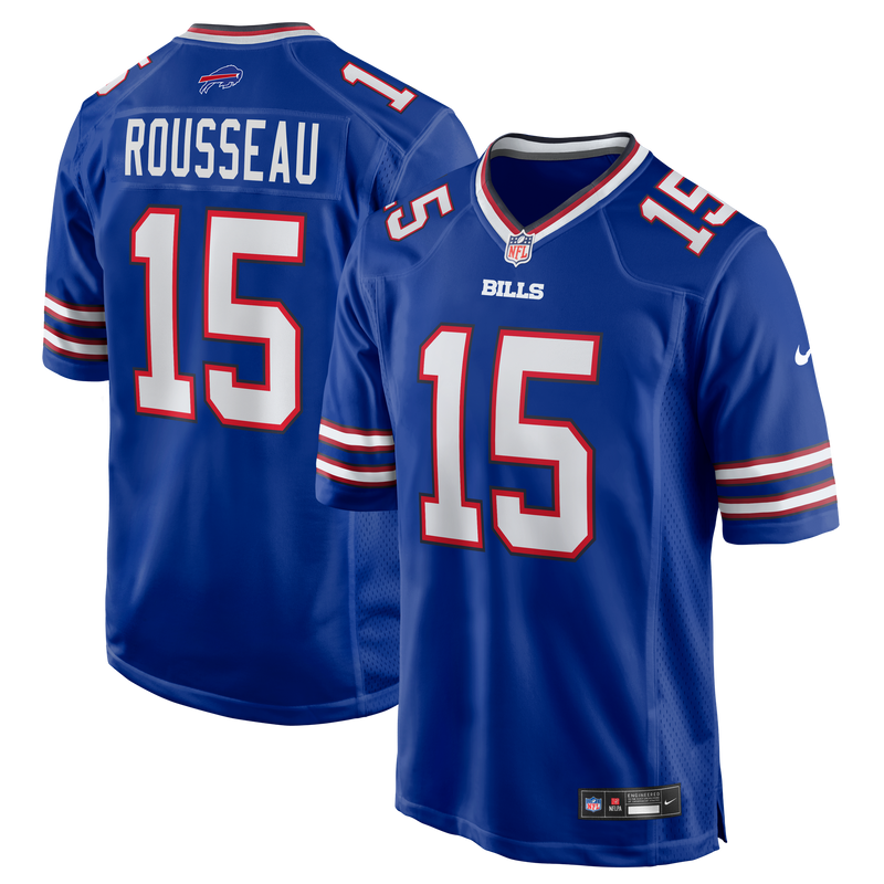 Buffalo Bills Gregory Rousseau Nike Royal Team Game Jersey