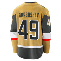 Vegas Golden Knights Ivan Barbashev Fanatics Gold Home Breakaway Jersey