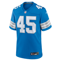 Detroit Lions Devin White Nike Blue Team Game Jersey