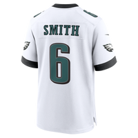 Philadelphia Eagles DeVonta Smith Nike White Game Jersey