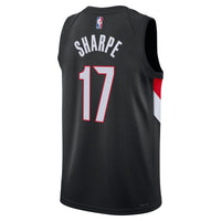Portland Trail Blazers Shaedon Sharpe - Black jersey – view 4