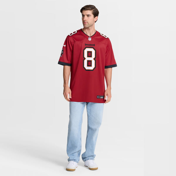Tampa Bay Buccaneers Brett Rypien Nike Red Team Game Jersey