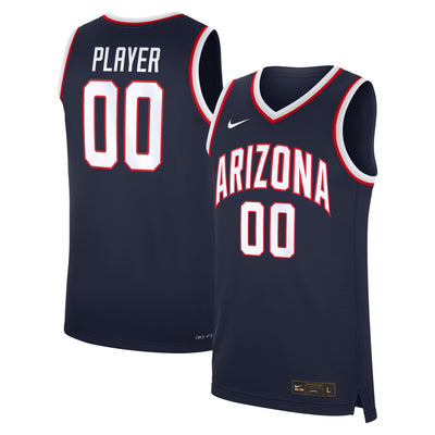Arizona Wildcats Nike NIL Pick-A-Player Replica Basketball Jersey - Navy